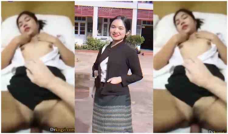 လီးရှည်ရှည်နဲ့ အသေကြုံးခံရတဲ့ ၀န်ထမ်းမလေး