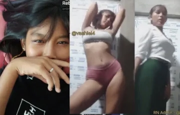 ကျောင်းကအပြန် အင်္ကျီချွတ်ပြီး အဖုတ်ပြတဲ့ ဆရာမလေး