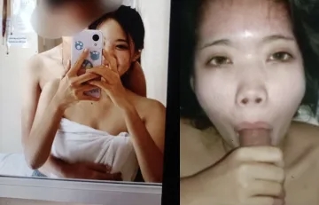 လရည်မျက်နှာကိုသုတ်ပန်းခံတဲ့ အထန်မလေး