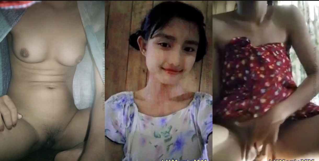 သနပ်ခါးလေးနဲ့ ရှယ်ပွတ်တဲ့ မြန်မာမလေး