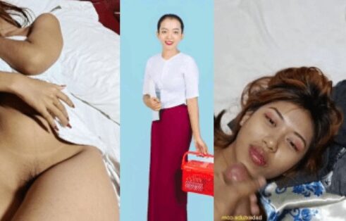 နာ့စ်မလေး သူ့ဘဲနဲ့ လိုးတာ ကြမ်းချက်ပဲ