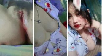 အဖုတ်ဖောင်းဖောင်း နို့လုံးလုံးနဲ့ မြန်မာမလေး