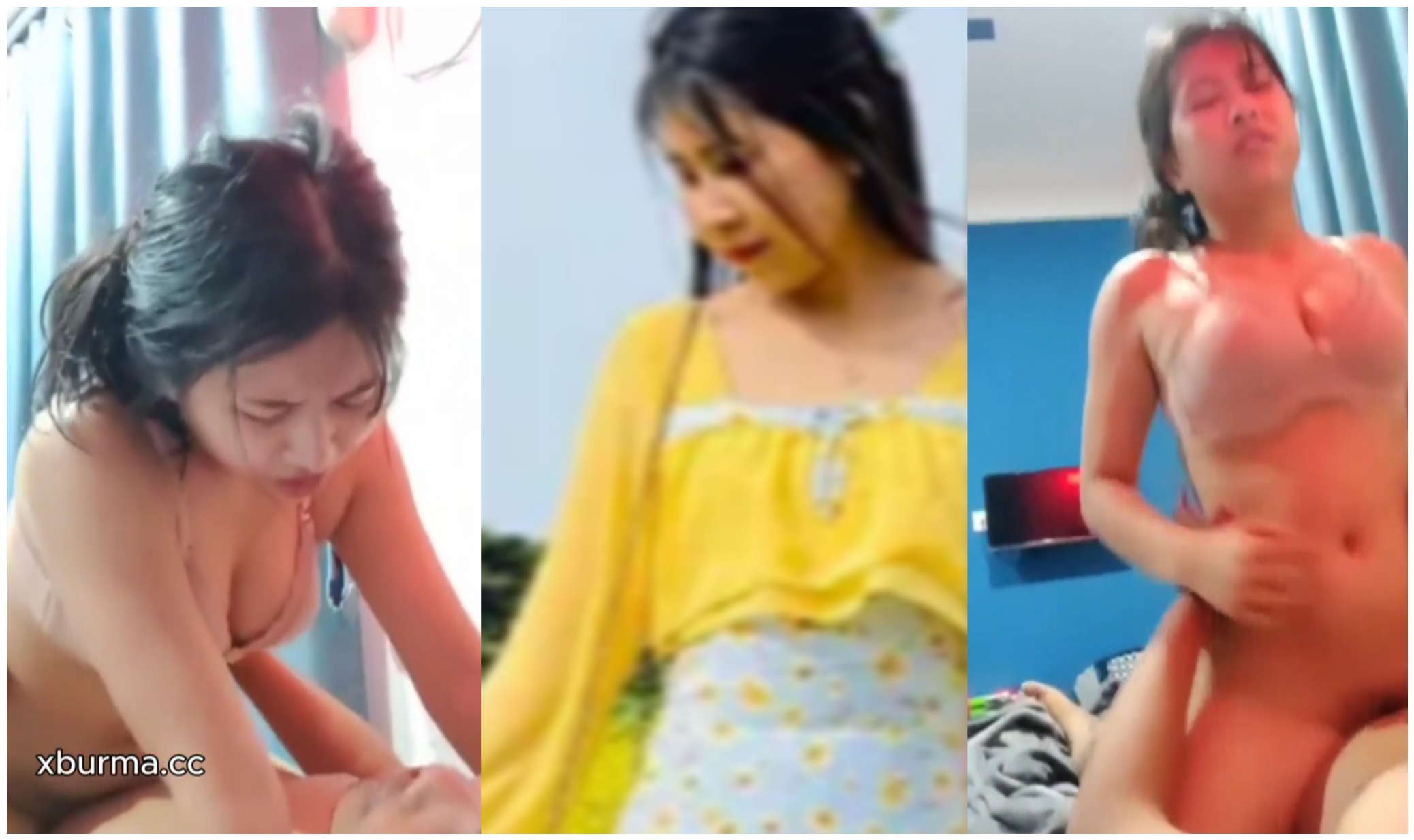 မြင်းစီးပြီး တအား..အားနဲ့ ကောင်းနေတဲ့ မြန်မာမလေး