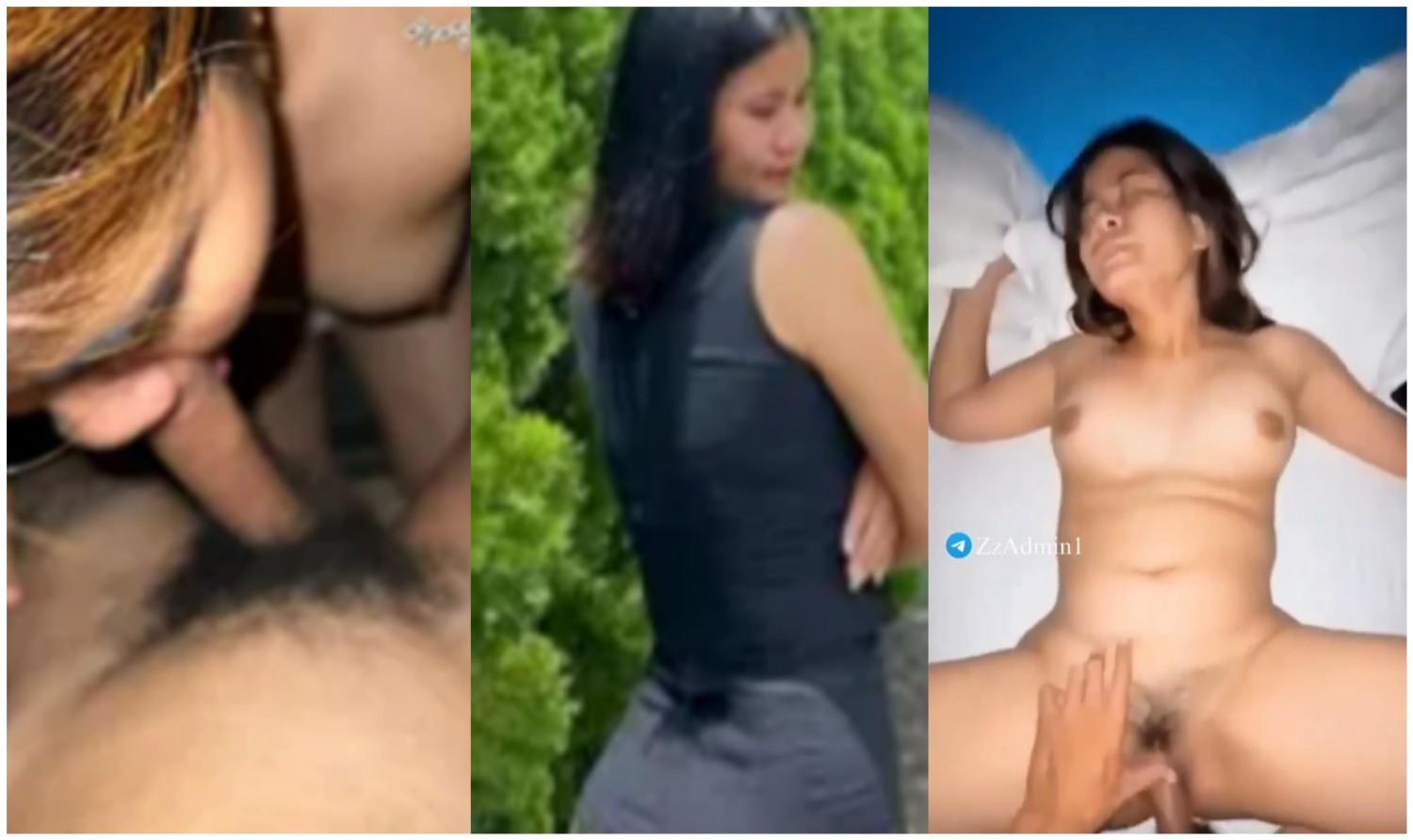 တအား အားနဲ့ အော်နေတဲ့ မြန်မာမလေး