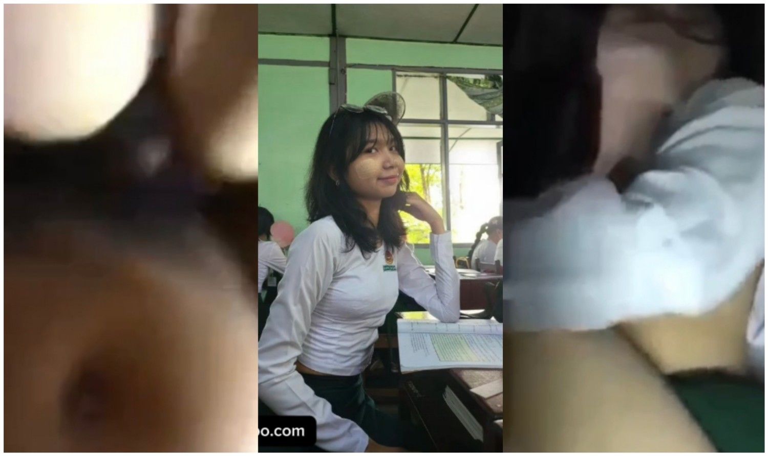 ကျောင်းသူလေးကို ဗိုက်ပူကြီးက ရှယ်ဗျင်းတာ