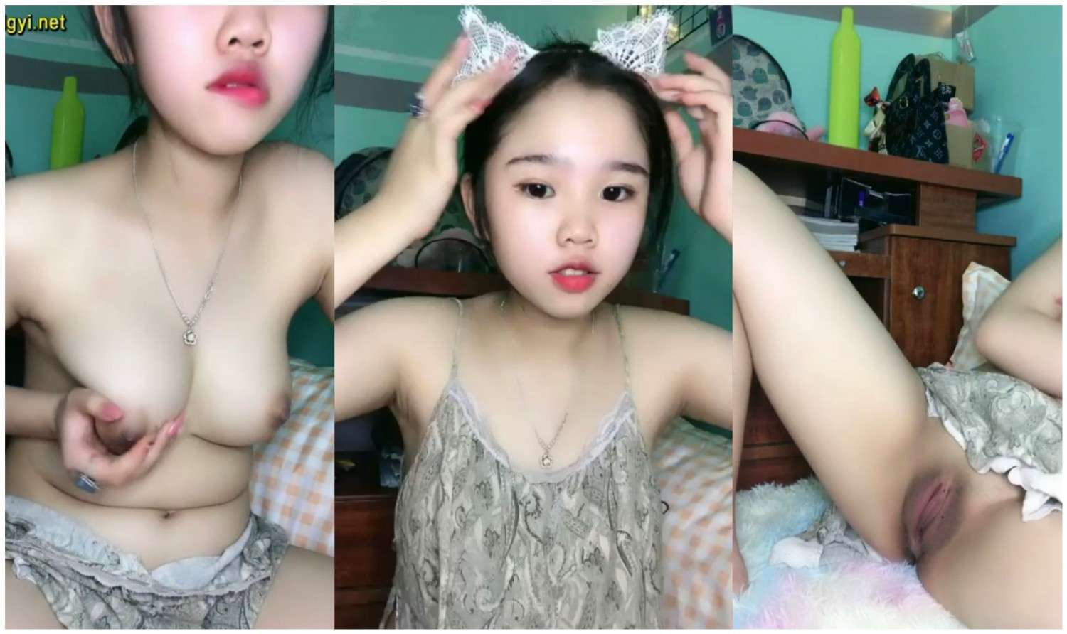 တရုတ်မလေး အဖုတ်ကမဲနေပြီ ရှယ်ပွတ်ပြတာ