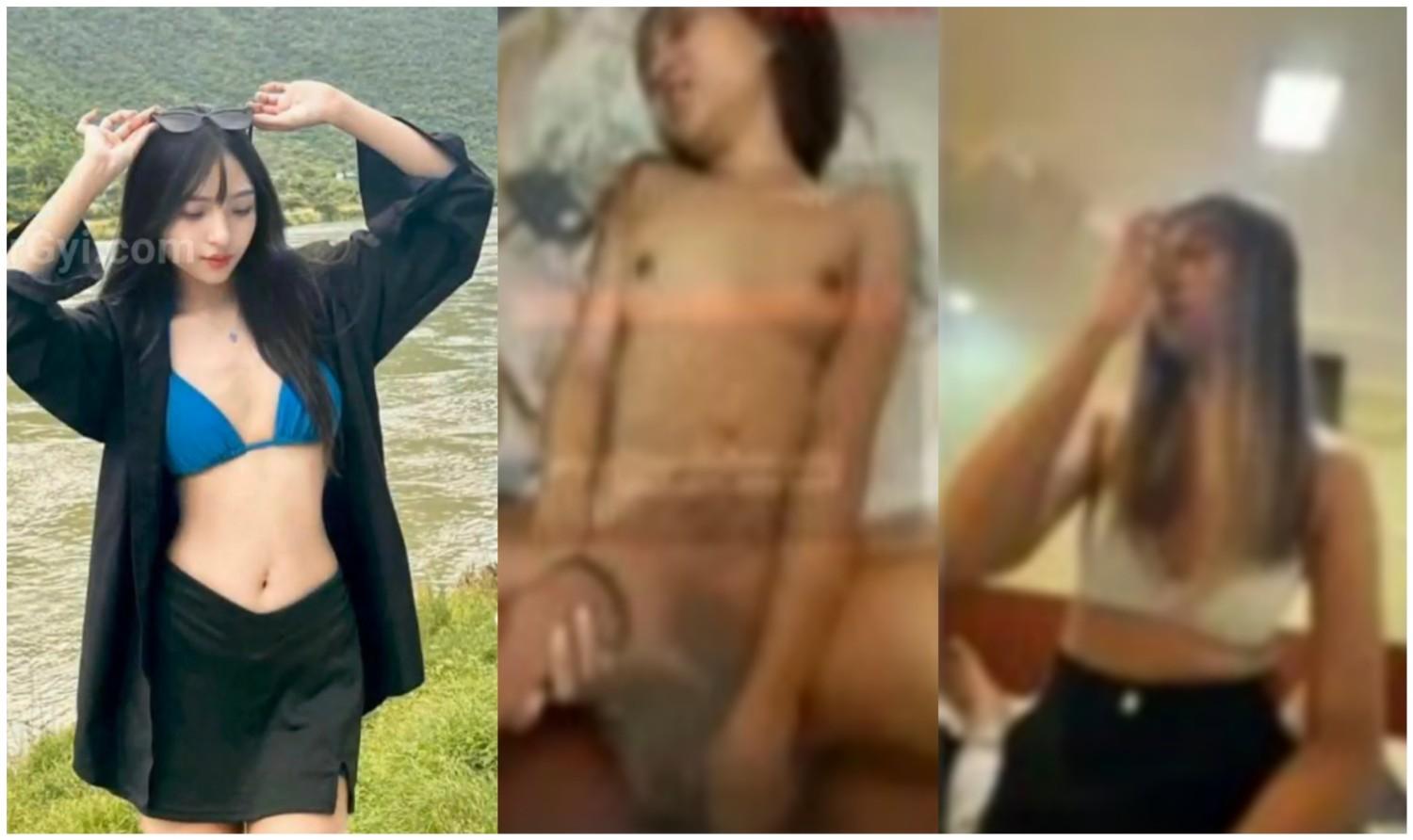 အဖုတ်ပြဲသွားလို့ ငိုနေတဲ့ မြန်မာမလေး