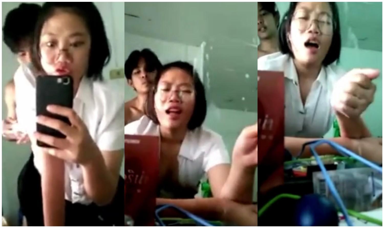 ကျောင်းသူအကိတ်လေးကွာ ခါထွက်နေတာပဲ