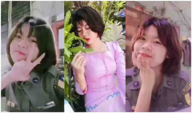 တအား အားနဲ့ အသေဗျင်းခံရတဲ့ မြန်မာရဲမေလေး