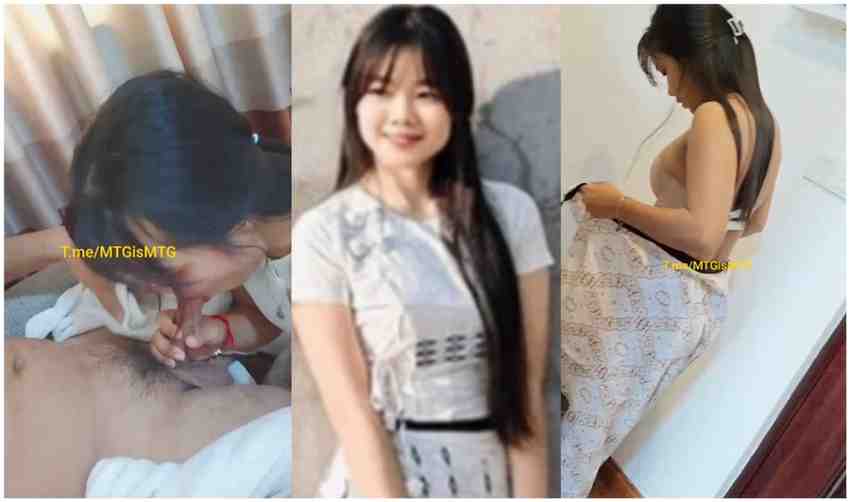 မြန်မာဝတ်စုံလေးနဲ့ အရမ်းလှတဲ့ စော်လေးကို လီးစုပ်ခိုင်းတာ