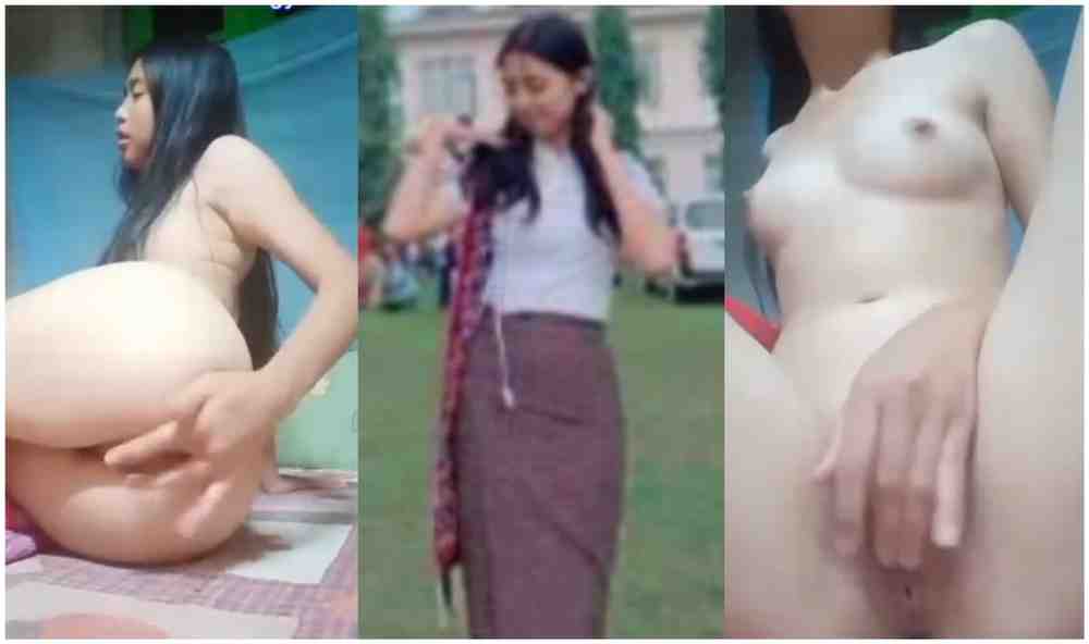 ပိပိ အငုံလေးကို ရှယ်ပွတ်ပြတဲ့ ရှမ်းမလေး