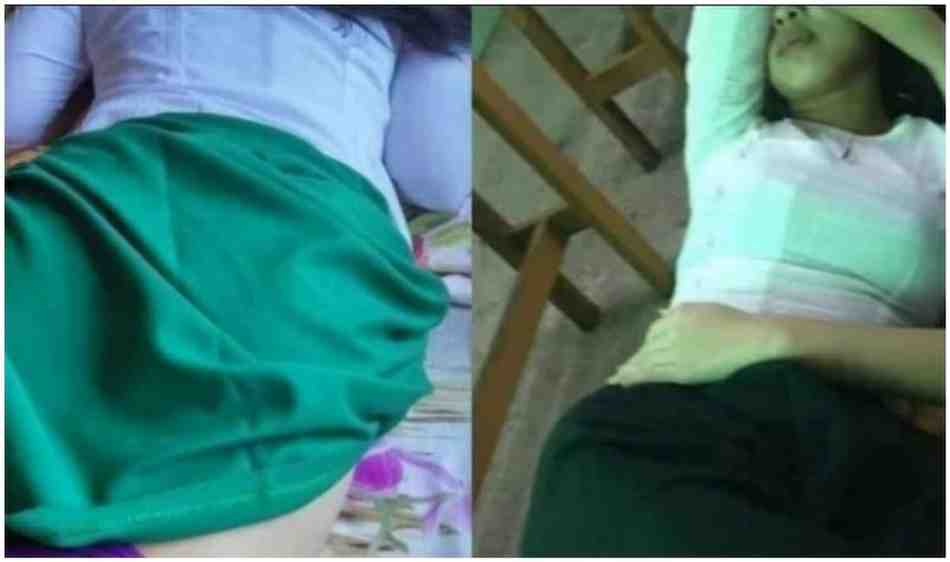 ဆေးခပ်ပြီး ကျောင်းသူလေးကို ရှယ်ကြုံးတဲ့ ဆရာကြီး