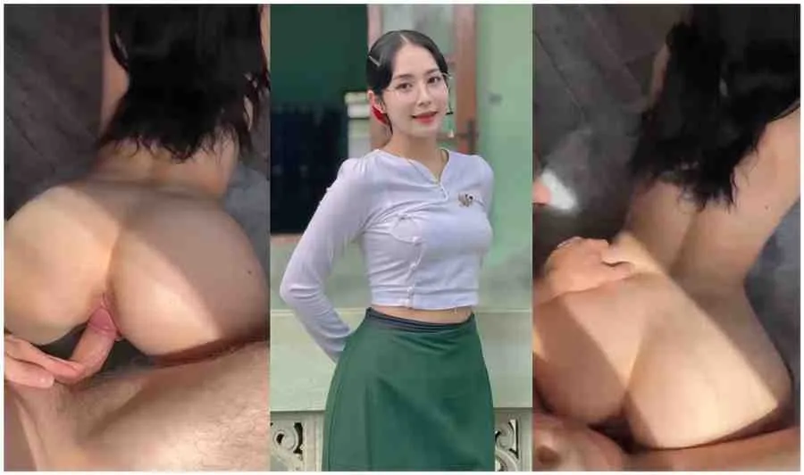 နိင်ငံခြားသားနဲ့ ရှယ်ကုန်းပေးတဲ့ ကျောင်းဆရာမလေး